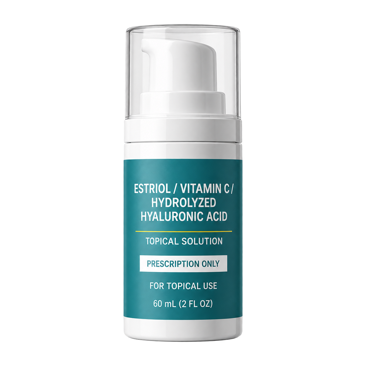 Estriol / Vitamin C / Hydrolyzed Hyaluronic Acid